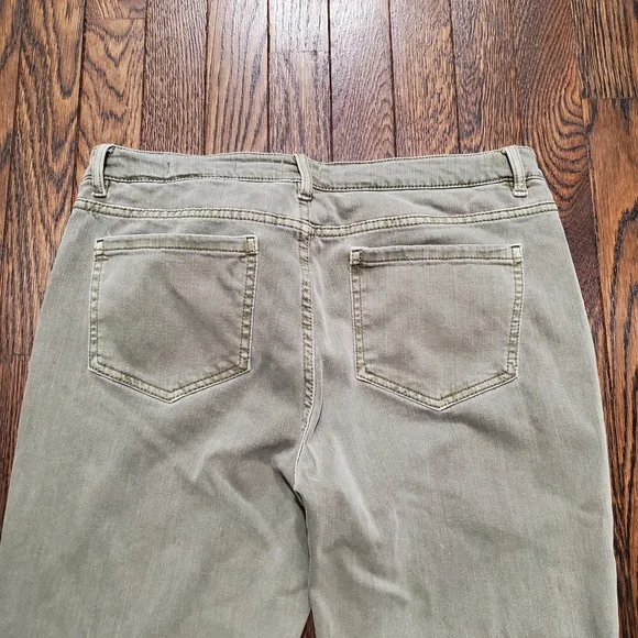 J jill green denim boyfriend jeans - Picture 8 of 9